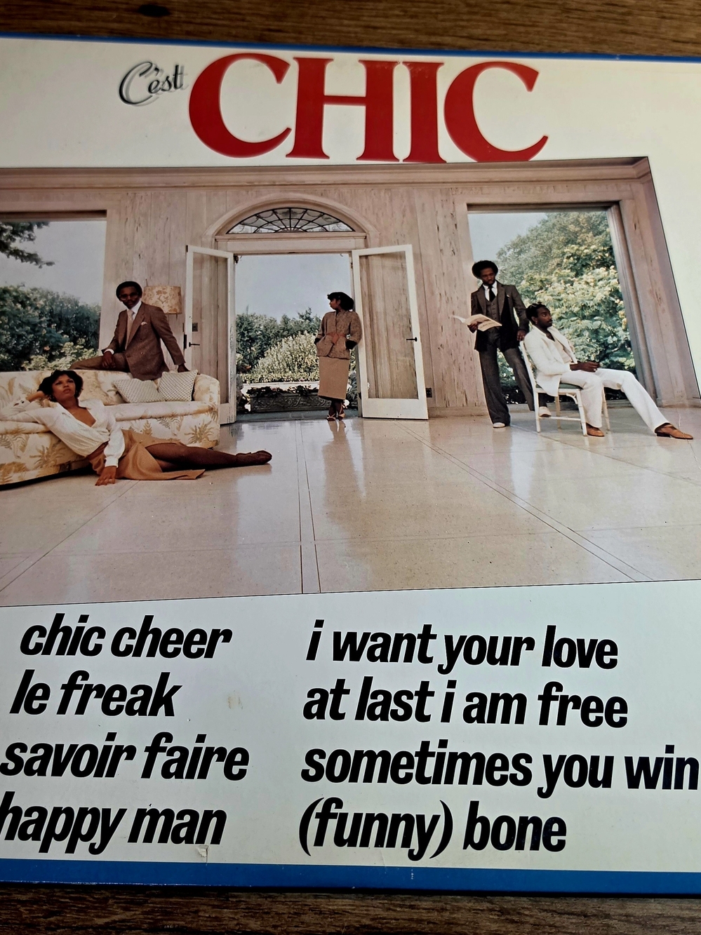 Cest Chic Vinyl Record,Funk/Soul  1978,Iconic Disco ,Chic Cheer Le Freak